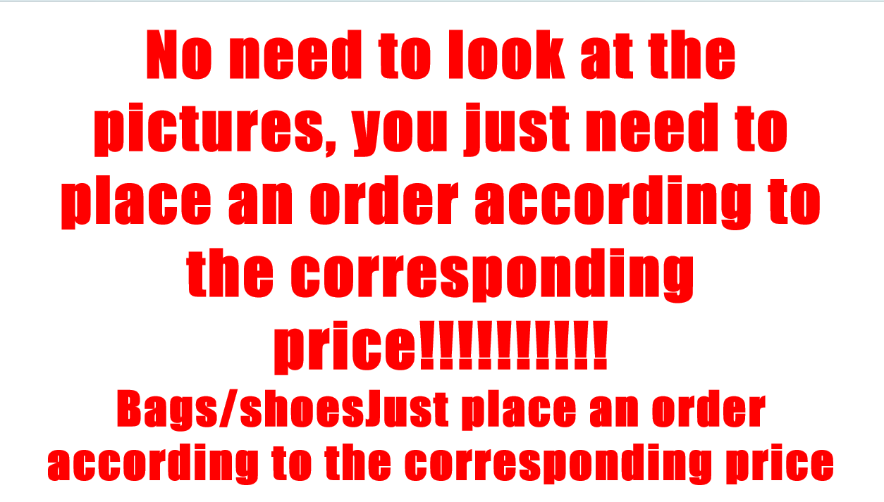 $79-AAdon't care about the wrong pictures ;just choose the right price options bags/slipper order options